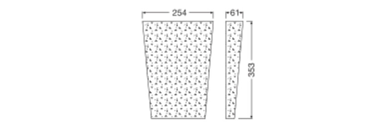 ledvance Optinen lisätarvike urban fdo frosted glass set