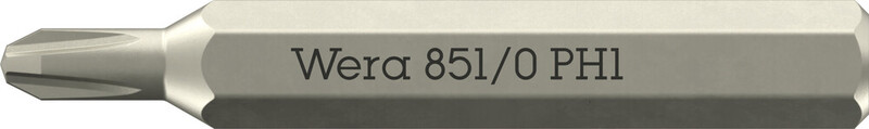 RUUVAUSKÄRKI WERA 851/0 MICRO BITS-KÄRKI PH1