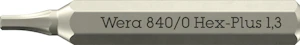 wera Ruuvauskärki wera 840/0 micro bits-kärki hex 1,3