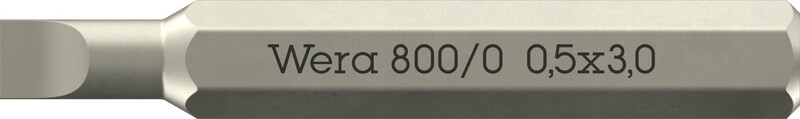 RUUVAUSKÄRKI WERA 800/0 MICRO BITS-KÄRKI URA 3,0