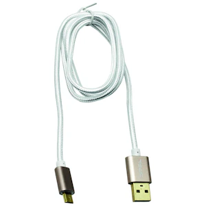 opal Usb-latauskaapeli opal 1m, micro-usb 1,5a 2.1a valk