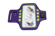 LED KÄSIVARSIKOTELO 5' OPAL VIOLETTI 5' ÄLYPUHELIMELLE