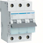 MINIBRYTARE B 3-P 20A 6KA