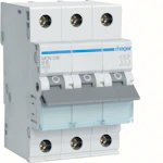 MINIBRYTARE C 3-P 16A 6KA