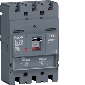 hager Effektbrytare h3+ t/m 250a 3p 50ka