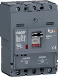 EFFEKTBRYTARE H3+ P160 TM3X80A 40KA