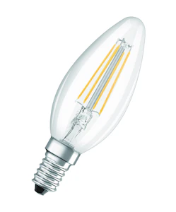osram Led kron 40 dim klar 827 e14