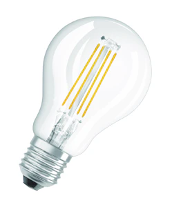 osram Led klot 40 dim klar 827 e27