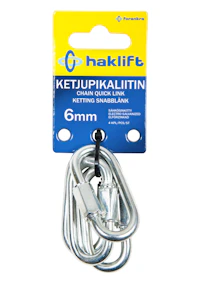 haklift Pikaliitin kettingille 6mm 4kpl