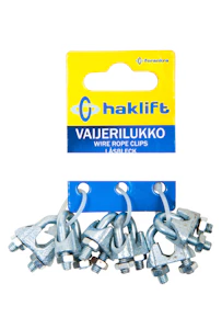 haklift Vaijerilukko haklift 6mm/6kpl