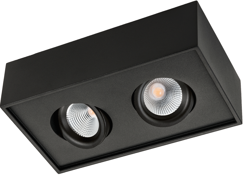 KATTOVALAISIN CUBE LUX CUBE LUX 2X7W 3000K MU IP21