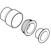 silent-db20 Db kytkentäyhde silent-db20 63x56 pe