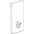 geberit Asennusteline wc geberit monolit+ hiekka 114cm wall wc