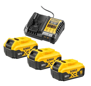 dewalt Akku-laturipaketti dewalt dcb1104p312/18v 4a 18v 3x5ah