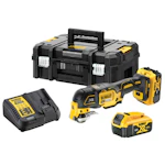 AKKUMONITOIMITYÖKALU DEWALT DCS356P2 18V XR, 2X5,0AH
