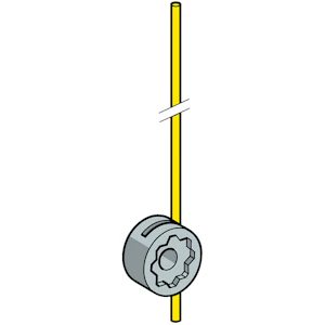 telemecanique Lasikuitutanko tese zcky55 pyöreä, 3mm