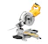 dewalt Katkaisu-ja jiirisaha dewalt dws778 1850w 250mm terä
