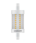 LED-LAMPPU OSRAM LED 78 75D 8W/827 DIM R7S