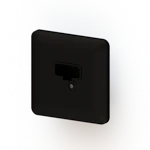 VALAISINPISTORASIA OPAL DCL 95X95 UAR SEINÄ MUSTA