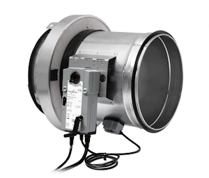fläktgroup Palopelti moottorilla fläkt etpr-160-03-3 24v