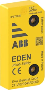 abb Turvarajakytkin jokab safety eva,keltainen,ip69k,kiinteä