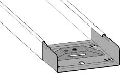 mp bolagen Jatkokappale mp-bolagen mp-324s 100mm levyhylly 100s