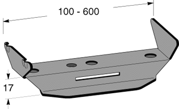 mp bolagen Keskikannatin mp-bolagen mp-526s 100mm levyhyllyille