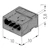 wago Rasialiitin wago 243-204 4-nap,har,0.2-0.75mm2