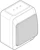 schneider electric Vipupainike artic led p2 painonappi 3a ip44