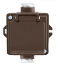 PISTORASIA SELCAST 1-OS. 16A IP44 2xPK16 SILUM RU