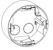 schneider electric Pintakojerasia renova 22mm valkoinen