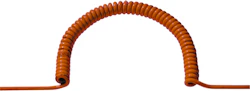 LIITÄNTÄJOHTO PUR SPIRAALI ORANSSI 3X2,5MM2