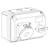 amphenol Voimapistorasia 6h, 63a, ip44, 3p+n+e