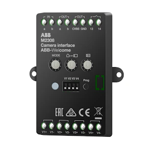abb Liitäntäportti welcome 4 analogisen kameran liitin