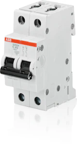 abb Minibrytare 2-pol s202m-b6