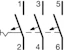 hager Johdonsuojakatkaisija hager nsn363 3x63a d-käyrä 15ka