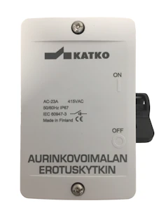 katko Turvakytkin vipu katko ksm 225ae 2x25a 400v 11kw
