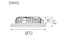 hide-a-lite Alasvalo 1206 multi led 3,5w 2700k valkoinen