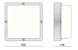 defa lighting Seinävalaisin ulko protect p003-60w p/k/mu e27 ik