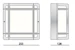 defa lighting Seinävalaisin ulko neptune 003r 60w p/k/mu