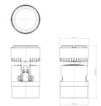 KOHDEVALAISIN STANDALONE ST200 ST206 41W20AB 3000K BL
