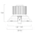sylvania Alasvalo expospot led 0060323 28w 2589lm 3k 58° wht