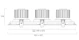 sylvania Alasvalo expospot led 0060331 77w 3x2573lm 3k 44°