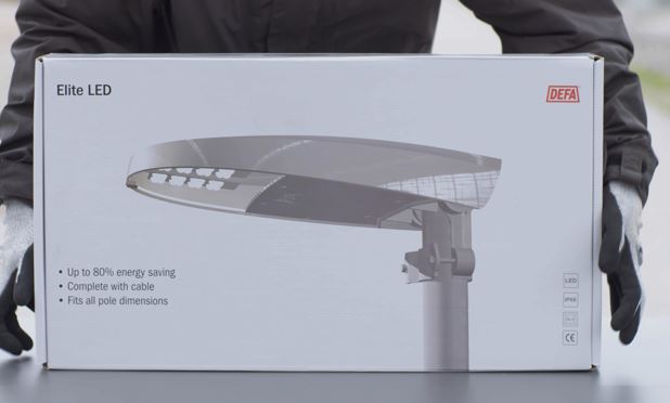 defa lighting Katuvalaisin elite elite led small 52w