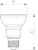 philips Led-lamppu master led par20 d 6-50w 827 40d 520lm