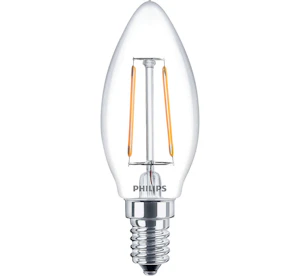 philips Led-lamppu classic b35 nd 2-25w e14 827 cl 250lm