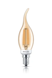 philips Led-lamppu cla d 5-32w ba35 e14 822 gold