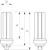 philips Pienoisloistelamppu philips pl-t top 57w/840/4p gx24q-5
