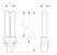 philips Pienoisloistelamppu philips pl-s 11w/827/2p g23