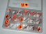 corning Merkintätarra scotchlite 5005 a-z, 0-9, lajitelma 25kpl